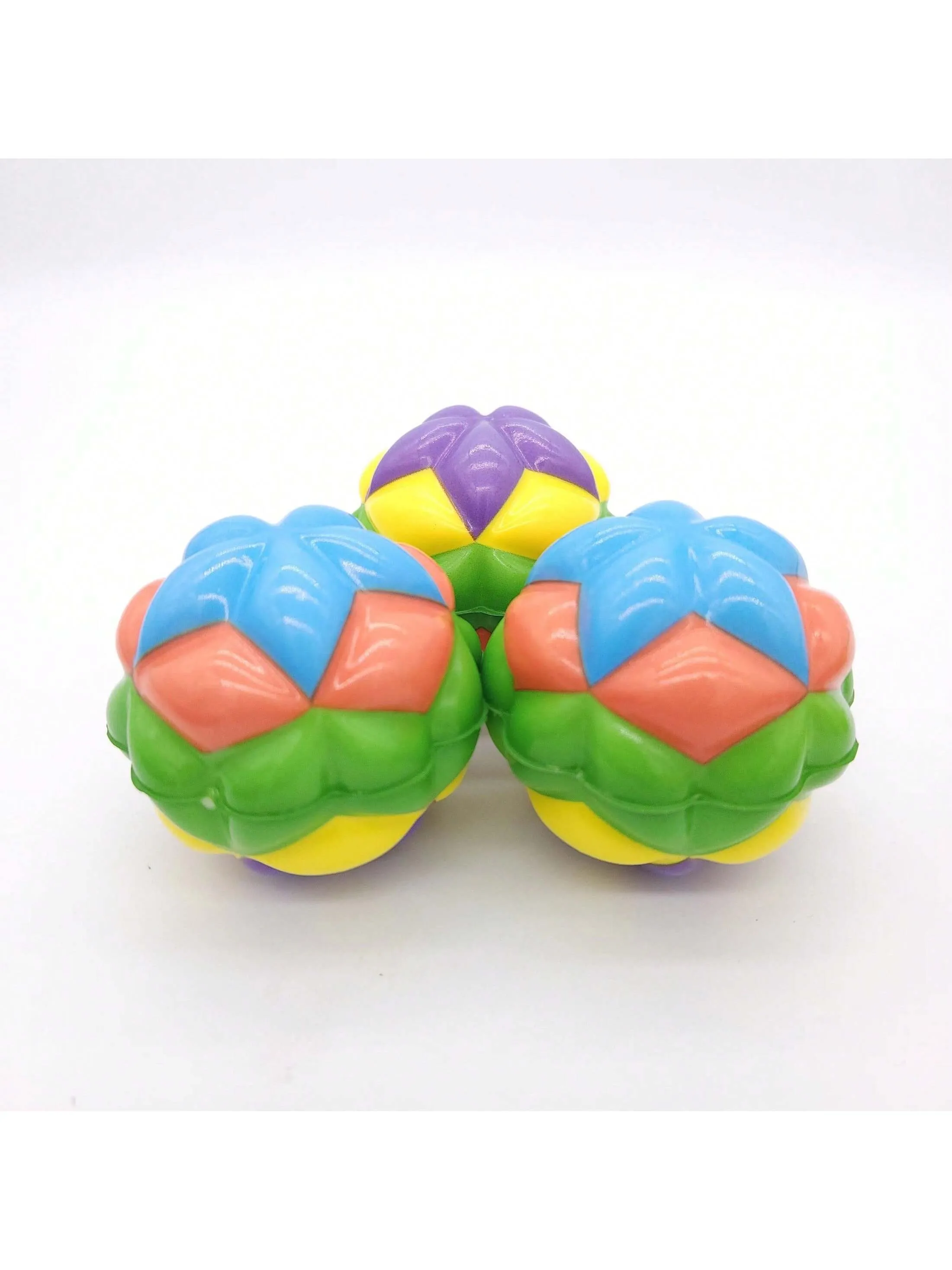 1Pc Mini Rainbow Colorful Bouncing Ball