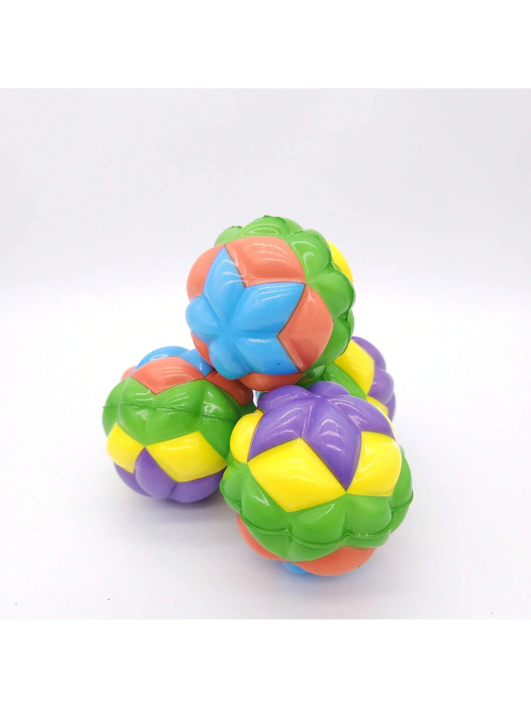 1Pc Mini Rainbow Colorful Bouncing Ball