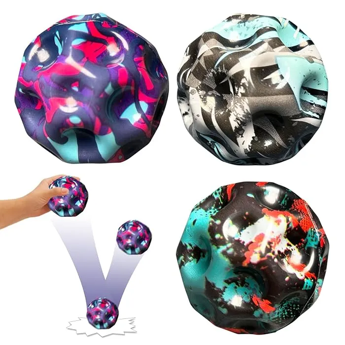 1Pc Space Colorful Bouncing Ball