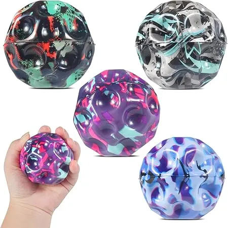 1Pc Space Colorful Bouncing Ball