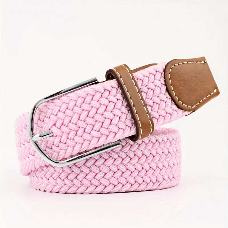 1pc Unisex Golf Belt Candy Color Canvas for MenWomen