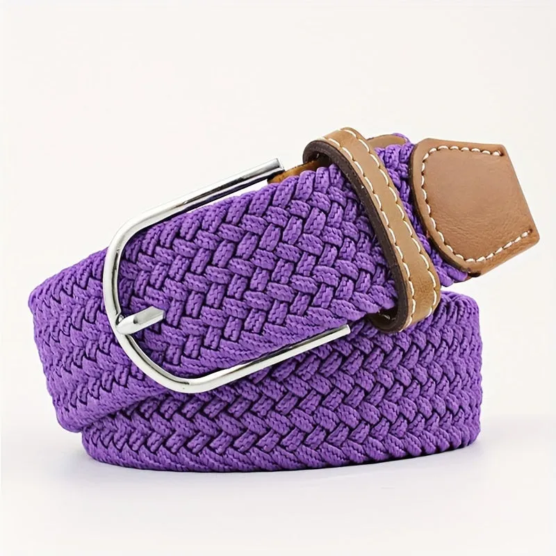 1pc Unisex Golf Belt Candy Color Canvas for MenWomen