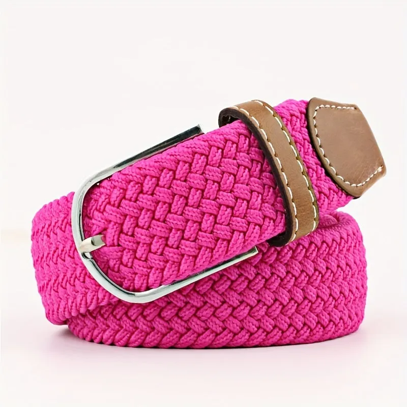 1pc Unisex Golf Belt Candy Color Canvas for MenWomen