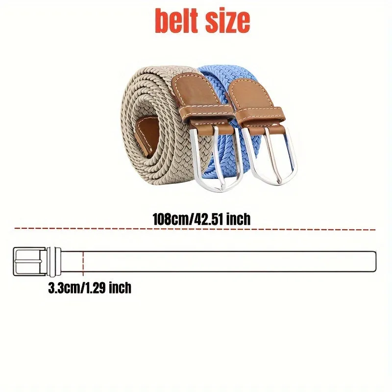 1pc Unisex Golf Belt Candy Color Canvas for MenWomen