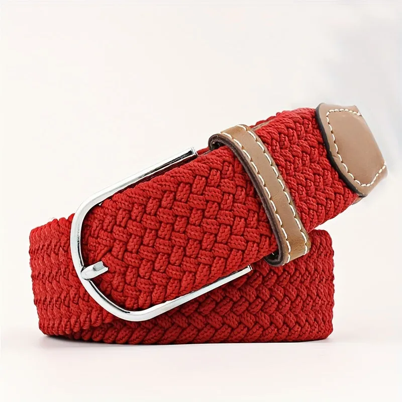 1pc Unisex Golf Belt Candy Color Canvas for MenWomen