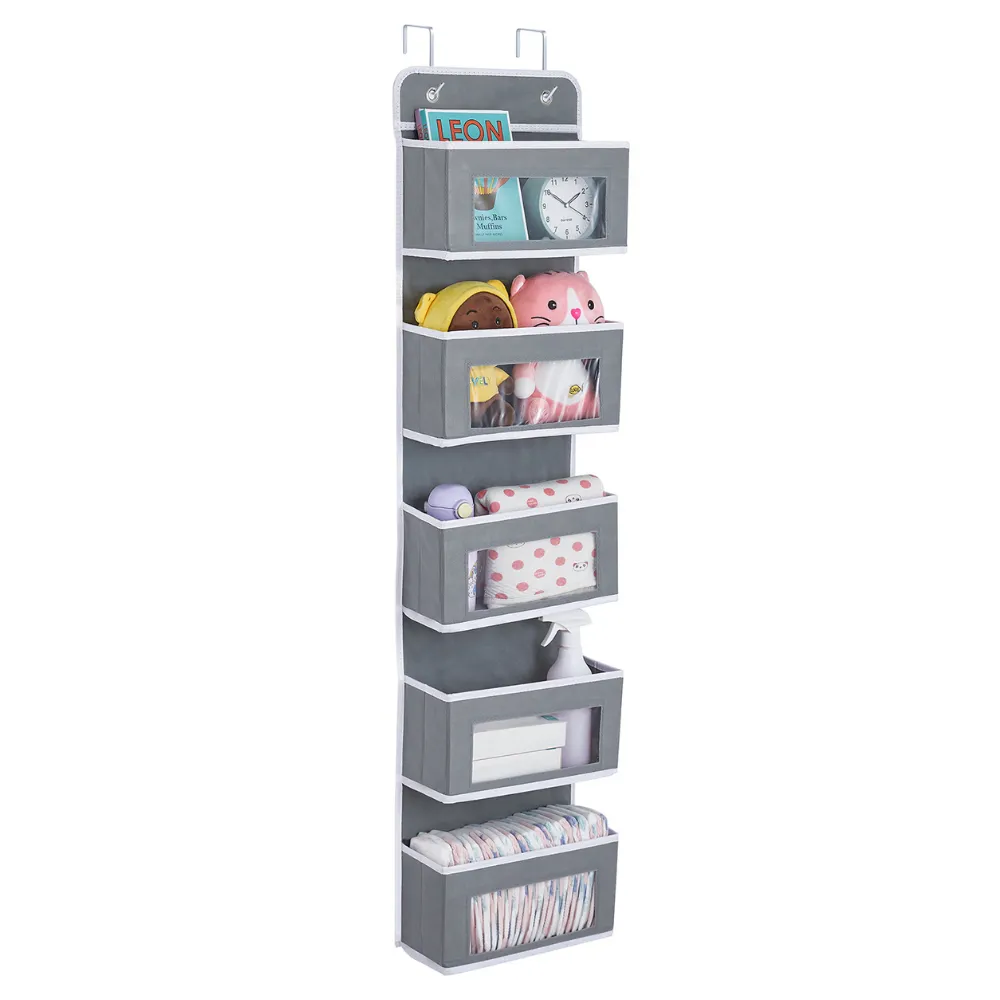 5-Shelf Over Door Hanging Organizer (49.4*13.11 IN)