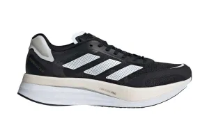 Adidas Mens Adizero Boston 10 Shoes - Black/White/Gold