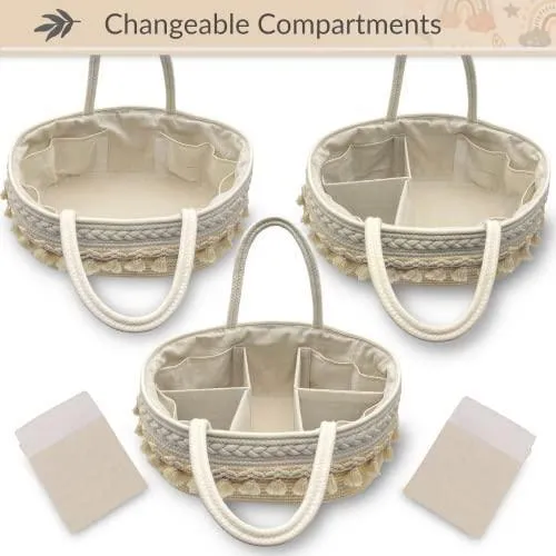 Baby Nappy Caddy Organiser