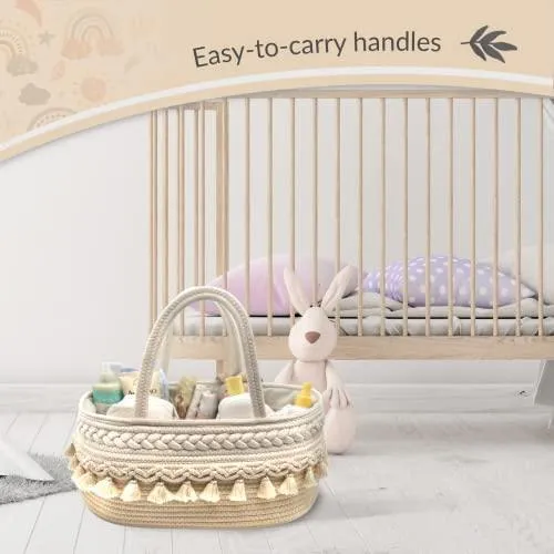 Baby Nappy Caddy Organiser