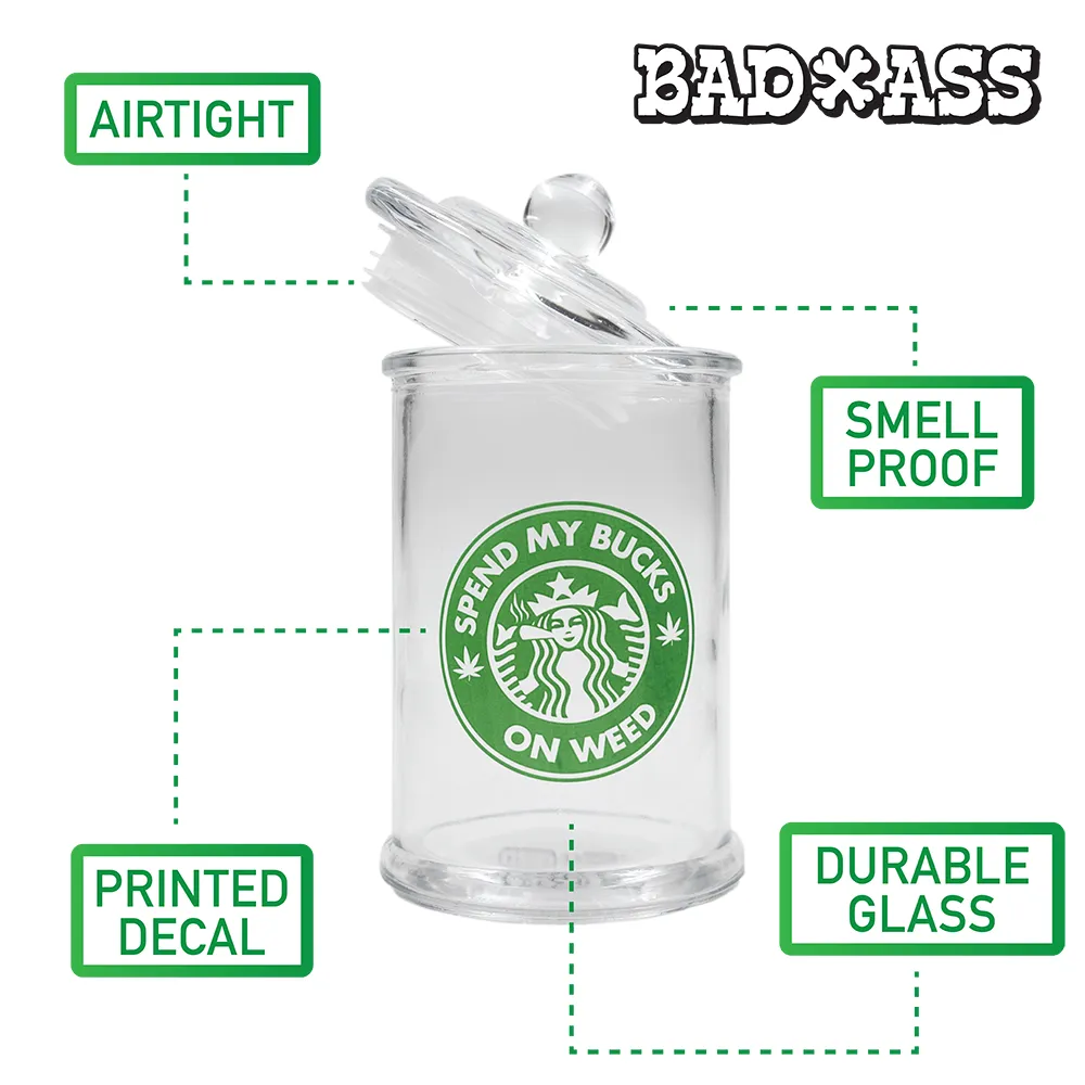 Badass Stash Jar - Sticky Ricky (370ml)