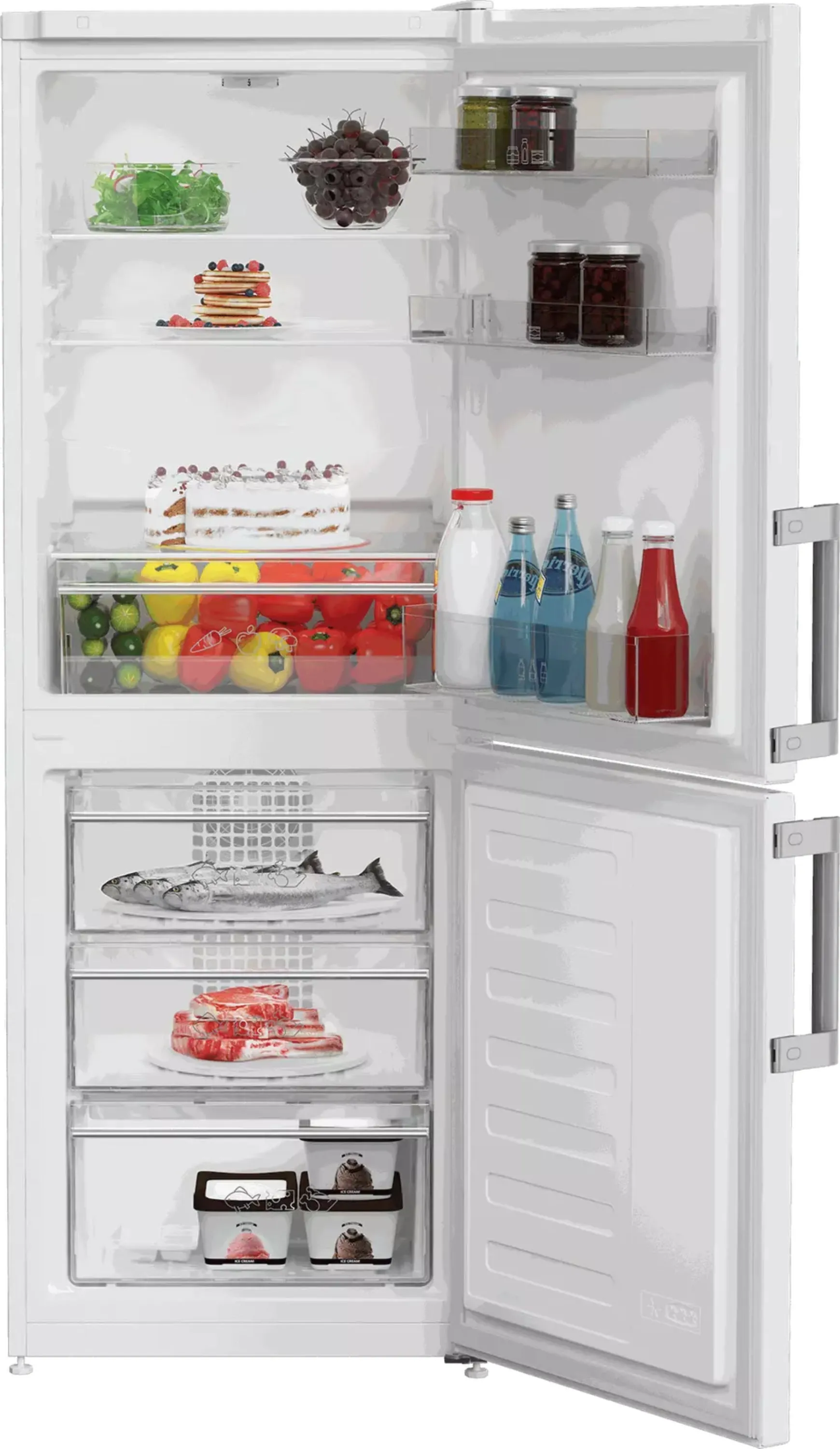 Blomberg KGM4524 Frost Free Combi Fridge Freezer