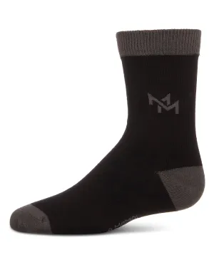 Boys' Overlapped M Crew Socks