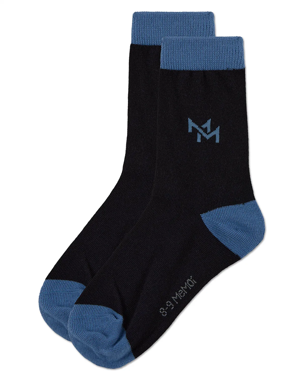 Boys' Overlapped M Crew Socks