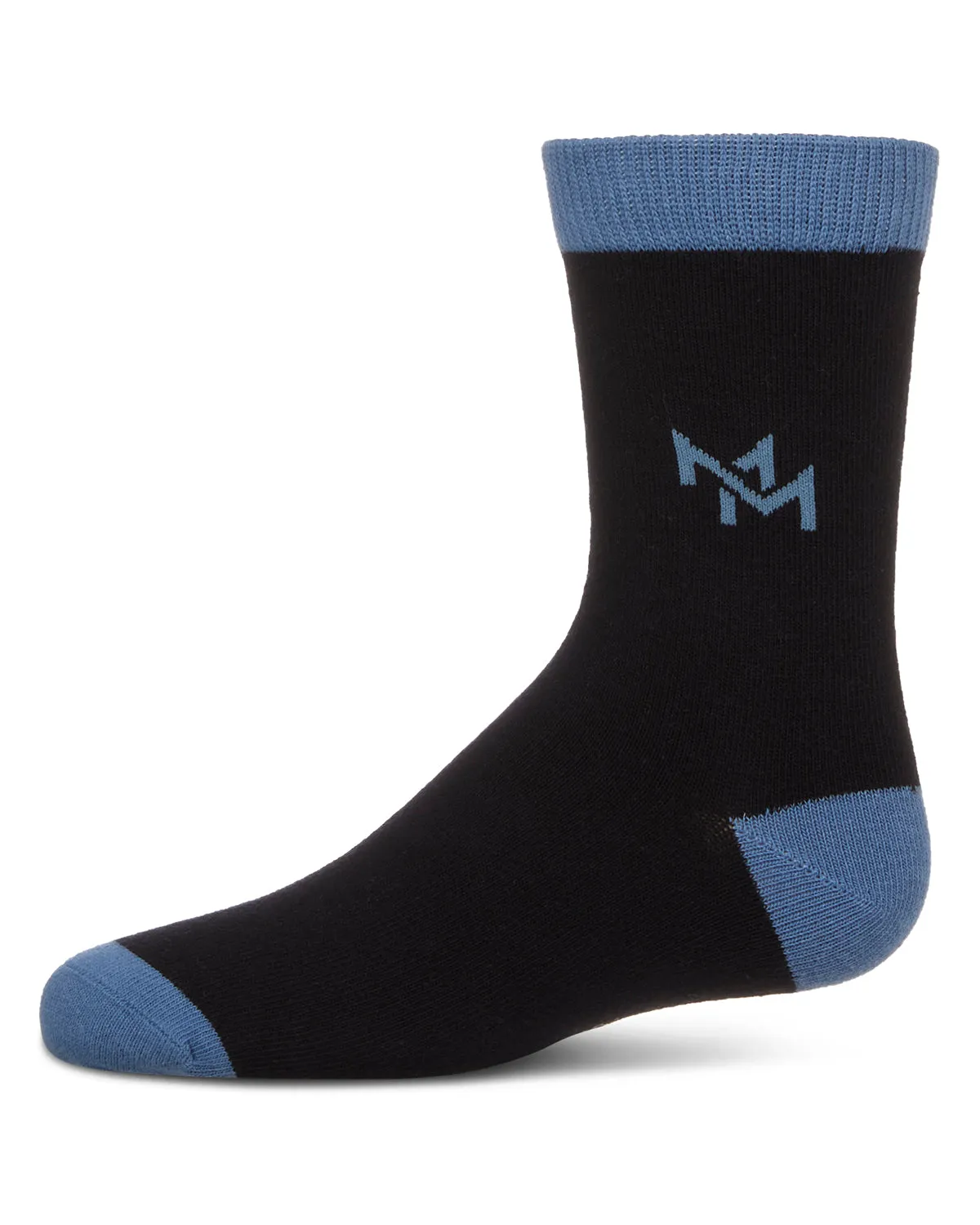 Boys' Overlapped M Crew Socks