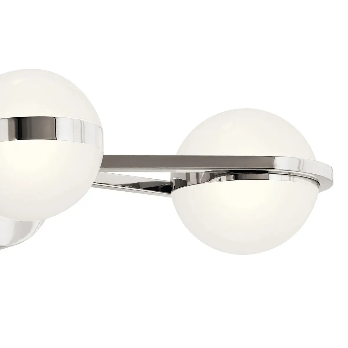 Breffin 24 In 3-Lights LED Bathroom Vanity Light, Silver Finish