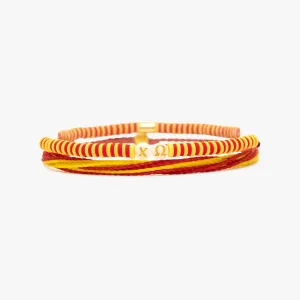 Chi Omega Bracelet Set of 2