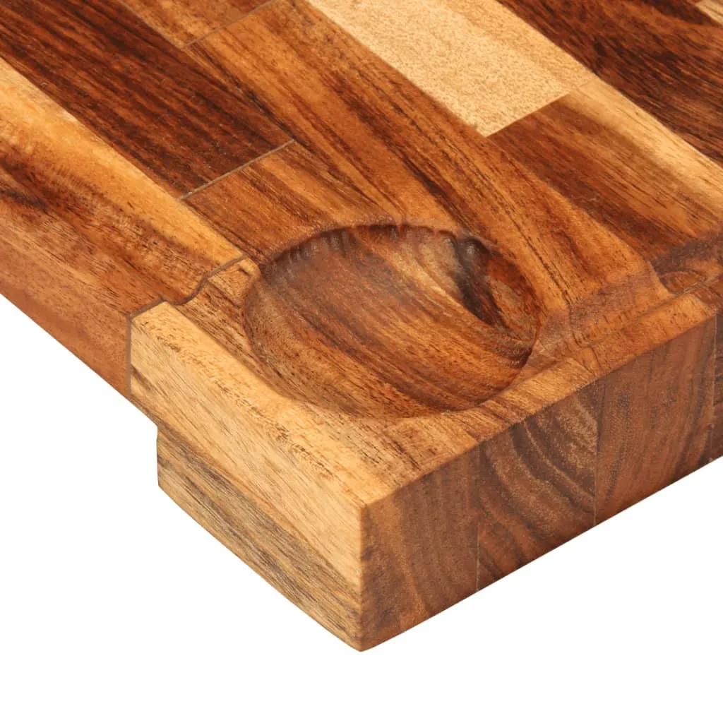 Chopping Board 30x21x4 cm Solid Wood Acacia