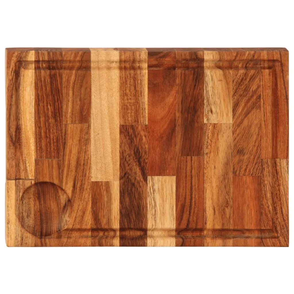 Chopping Board 30x21x4 cm Solid Wood Acacia