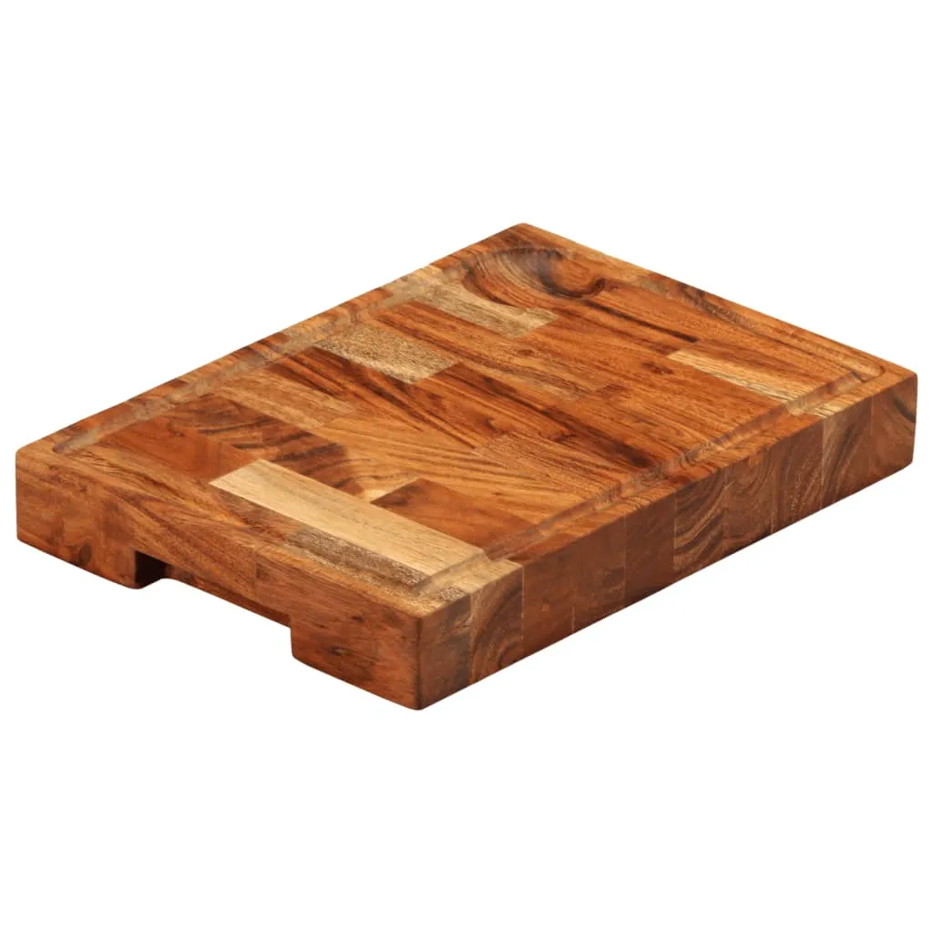 Chopping Board 30x21x4 cm Solid Wood Acacia