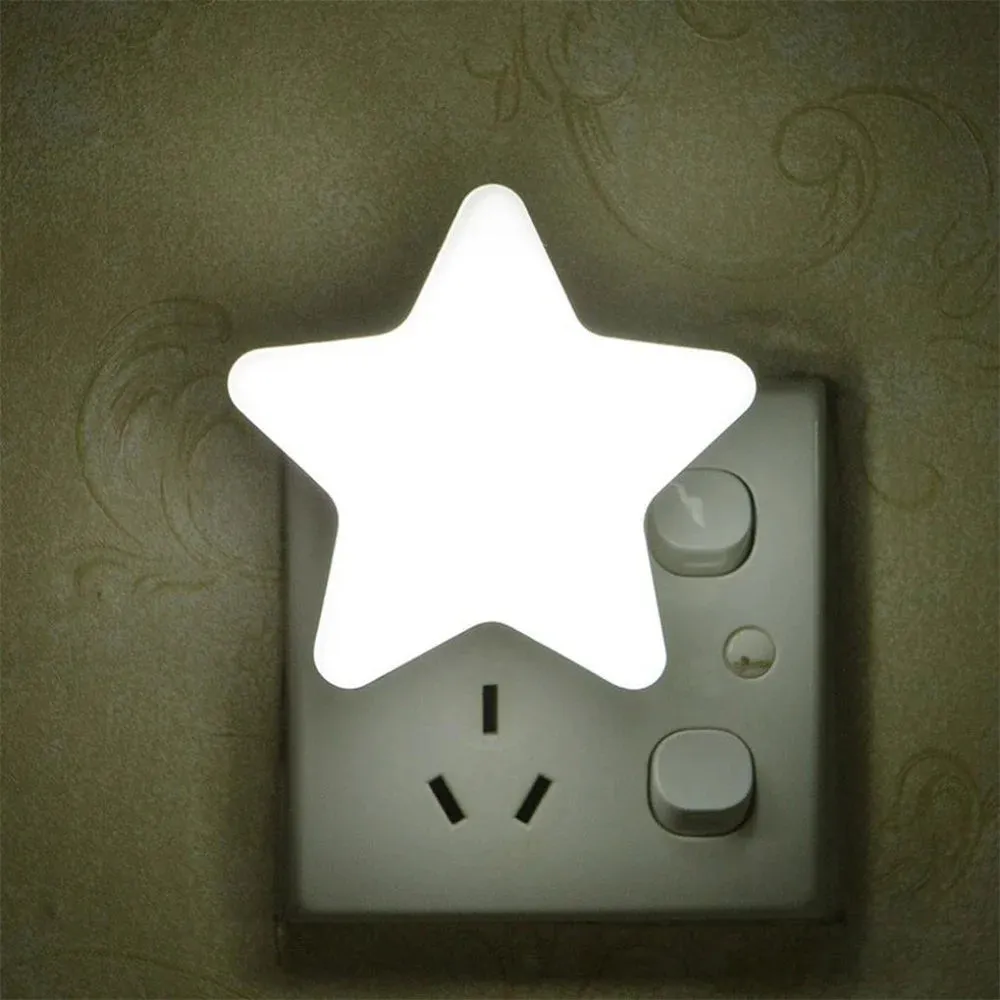 Cute Star LED Plug-in Night Light