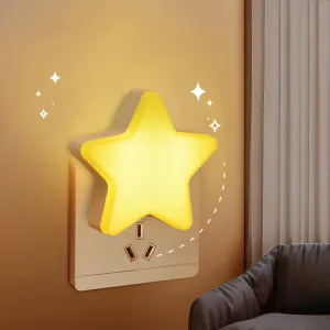 Cute Star LED Plug-in Night Light