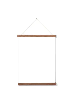 Dark Oak Poster Hanger, 12 in | 31 cm