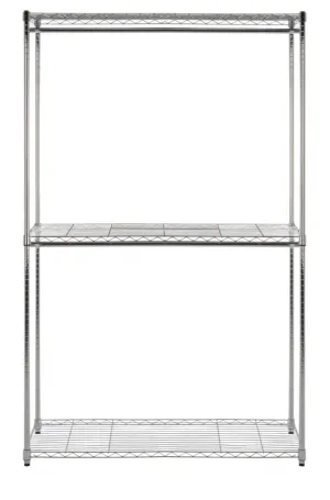 Delta 78.7" Double-Bar Garment Rack and Shelving Unit