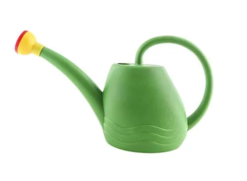 DIVINE TREE (1.8 L)Plastic Green Watering Can with Sprayer for Plants/Garden | Indoor Outdoor Watering Can | Sprinkler for Plants Seed Germination | Hand Held Sprayer | Watering Wand & Bottles For Garden