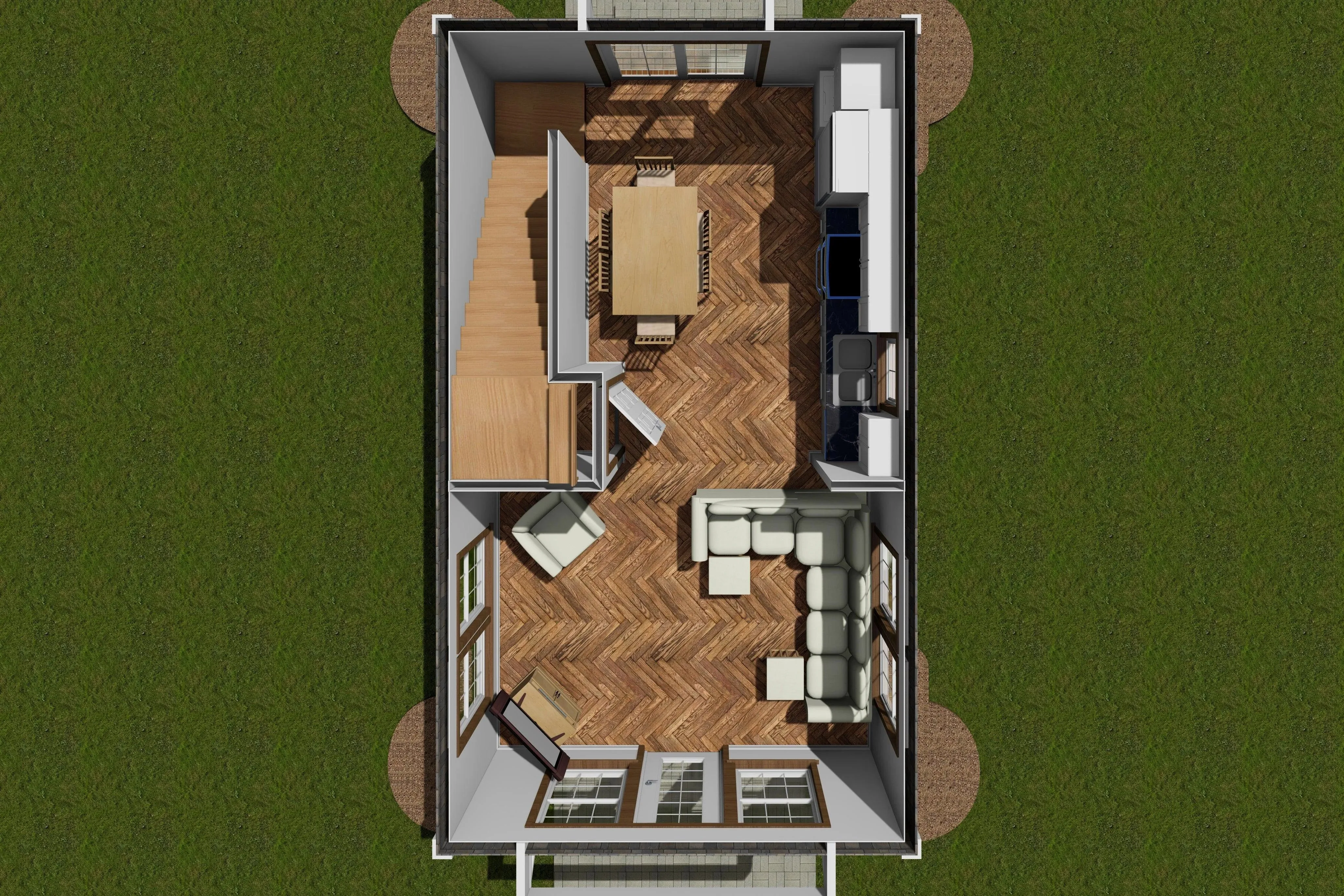 Experience Efficient Living in a Compact 2-Bedroom Haven