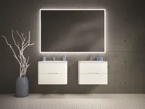 Fleurco Luna Halo 54 x 36" LED Lighted Mirror