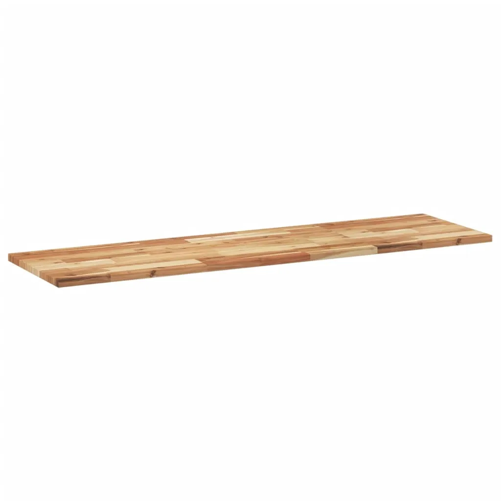 Floating Shelves 2 pcs 140x40x2 cm Oil Finished Solid Wood Acacia