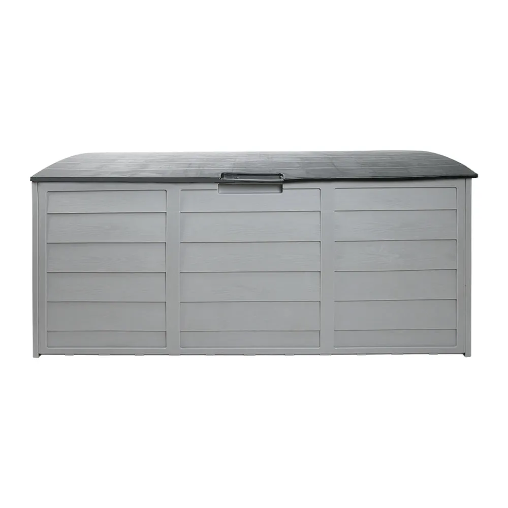 Gardeon 290L Outdoor Storage Box - Grey