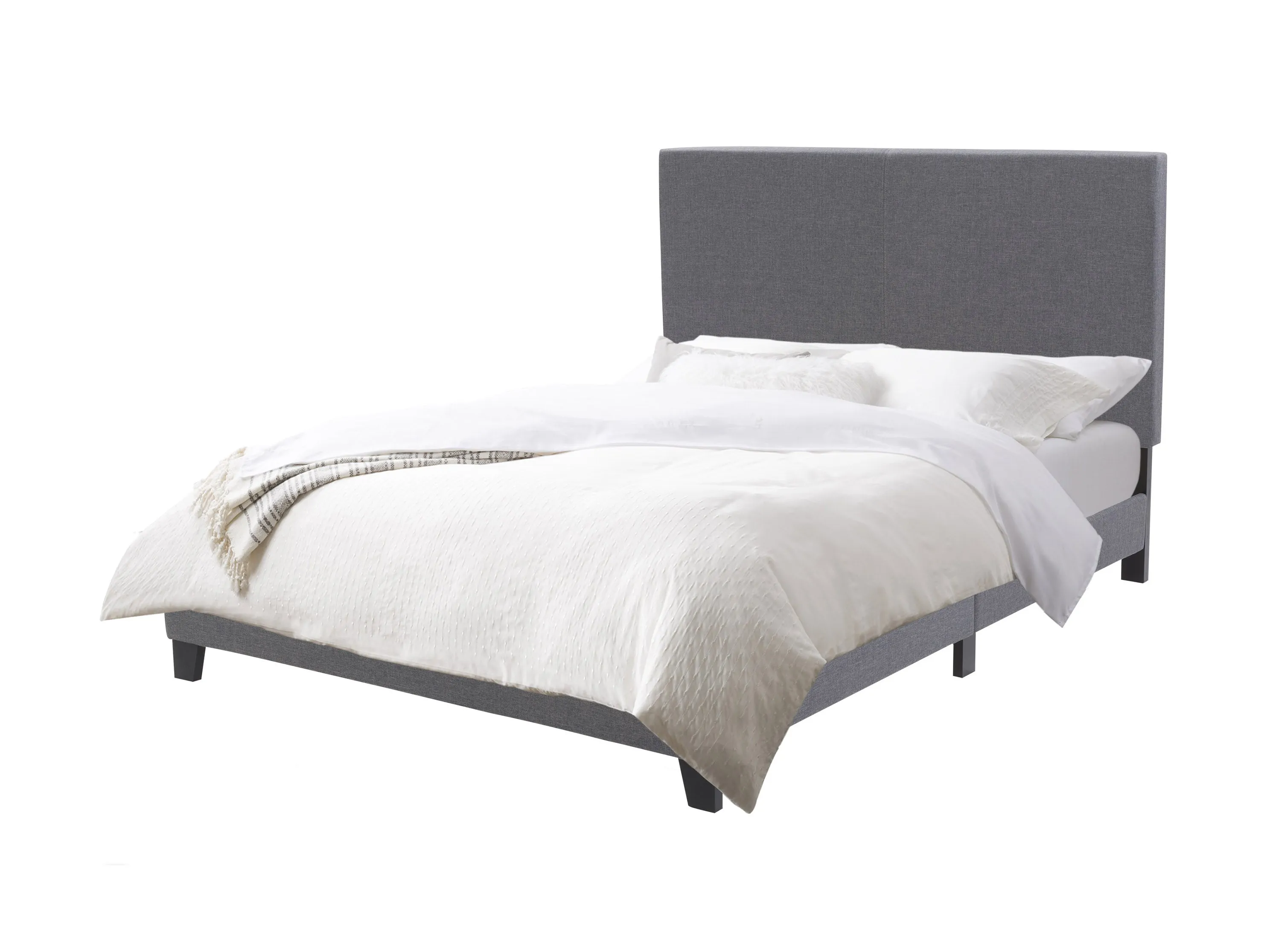 Grey Contemporary Double/Full Bed