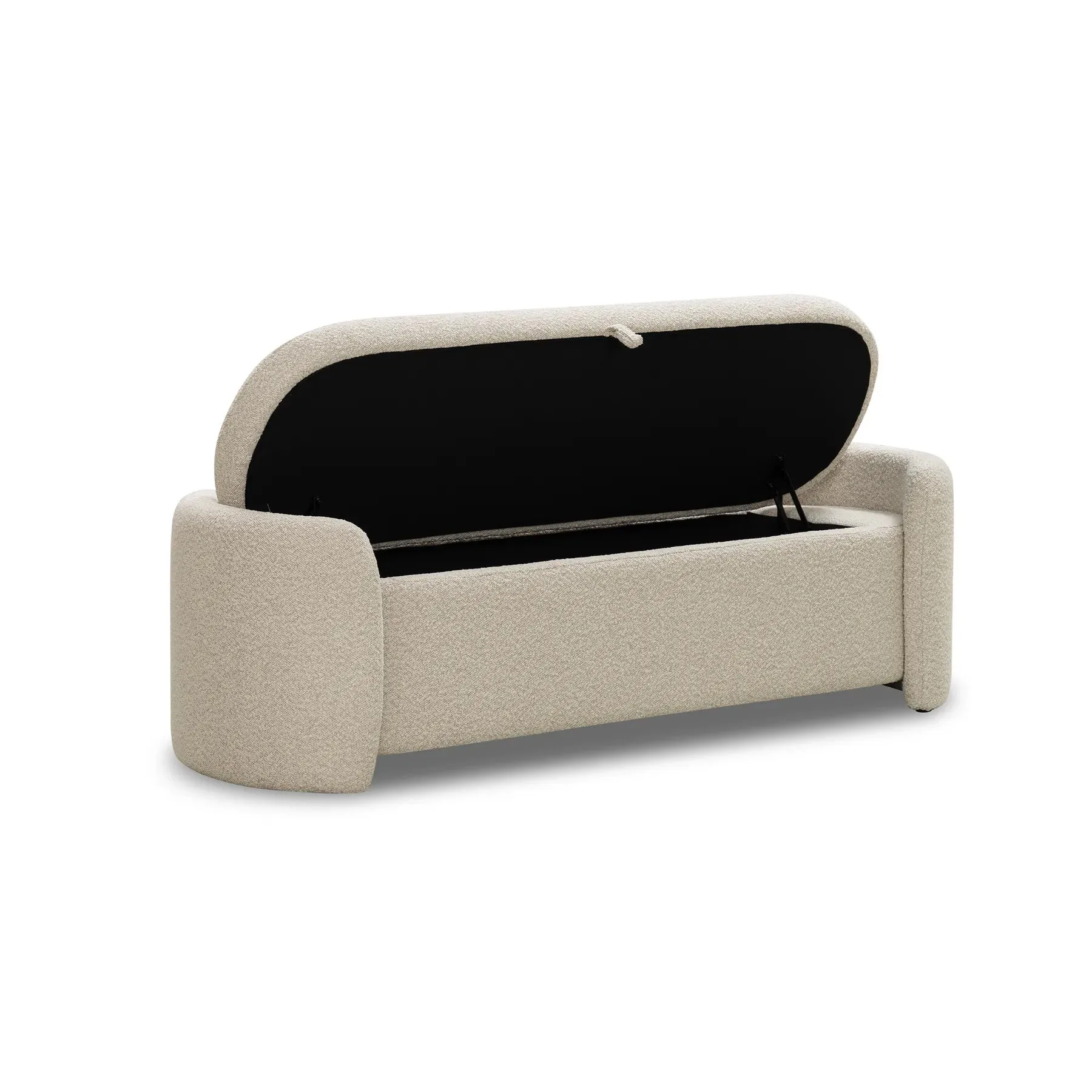 Hanson Storage Bench - Copenhagen Grey