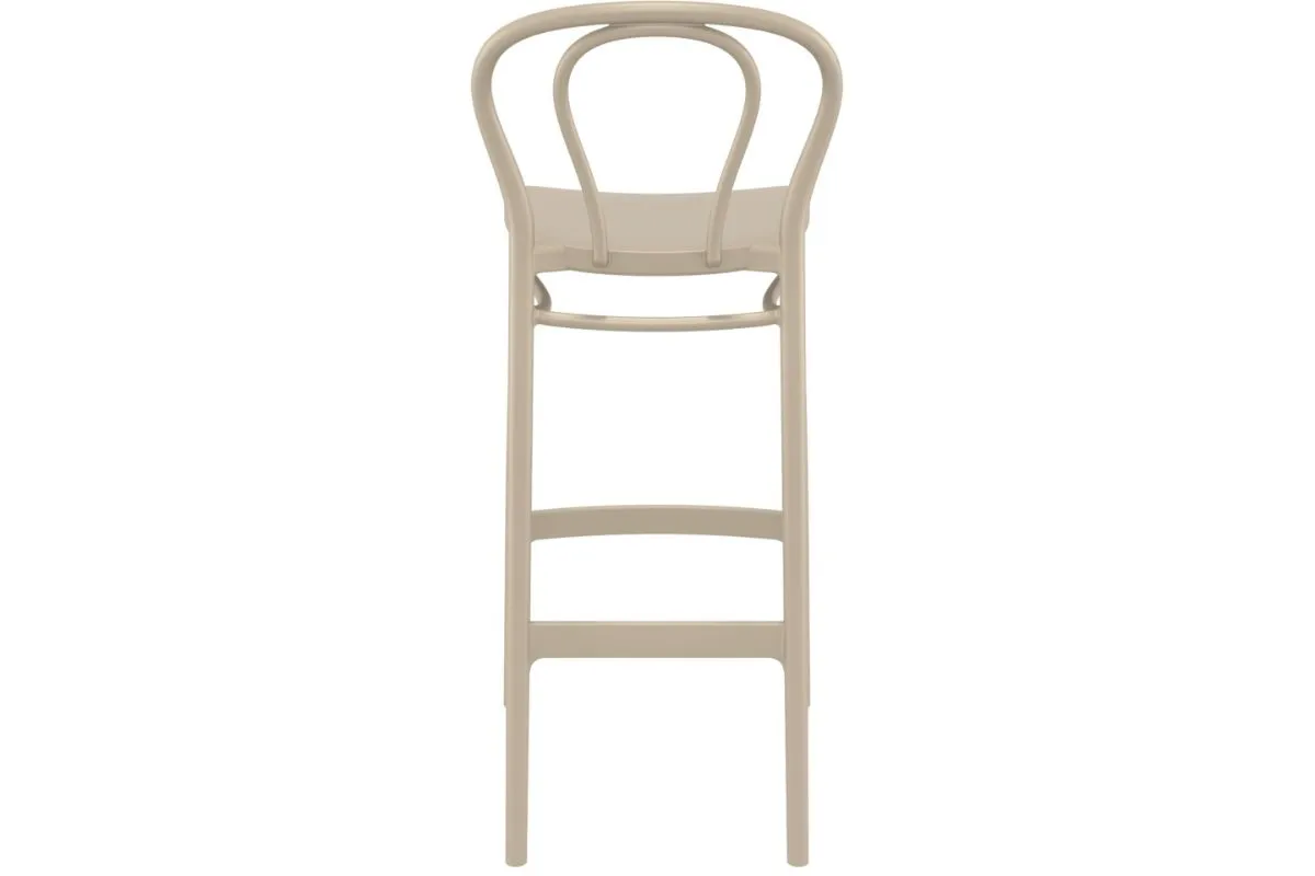 Hospitality Plus Victor Bar Stool - 750mm Seat Height [1060H x 450W]