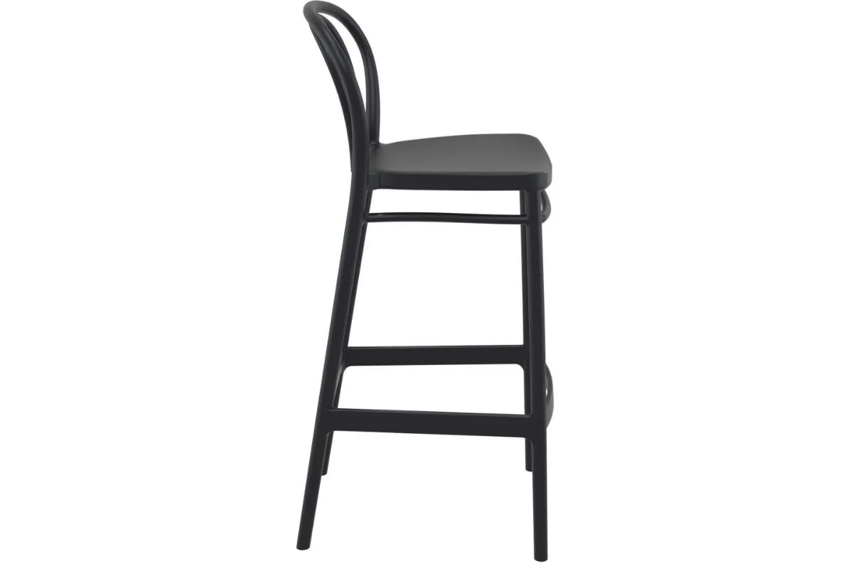 Hospitality Plus Victor Bar Stool - 750mm Seat Height [1060H x 450W]