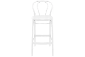 Hospitality Plus Victor Bar Stool - 750mm Seat Height [1060H x 450W]