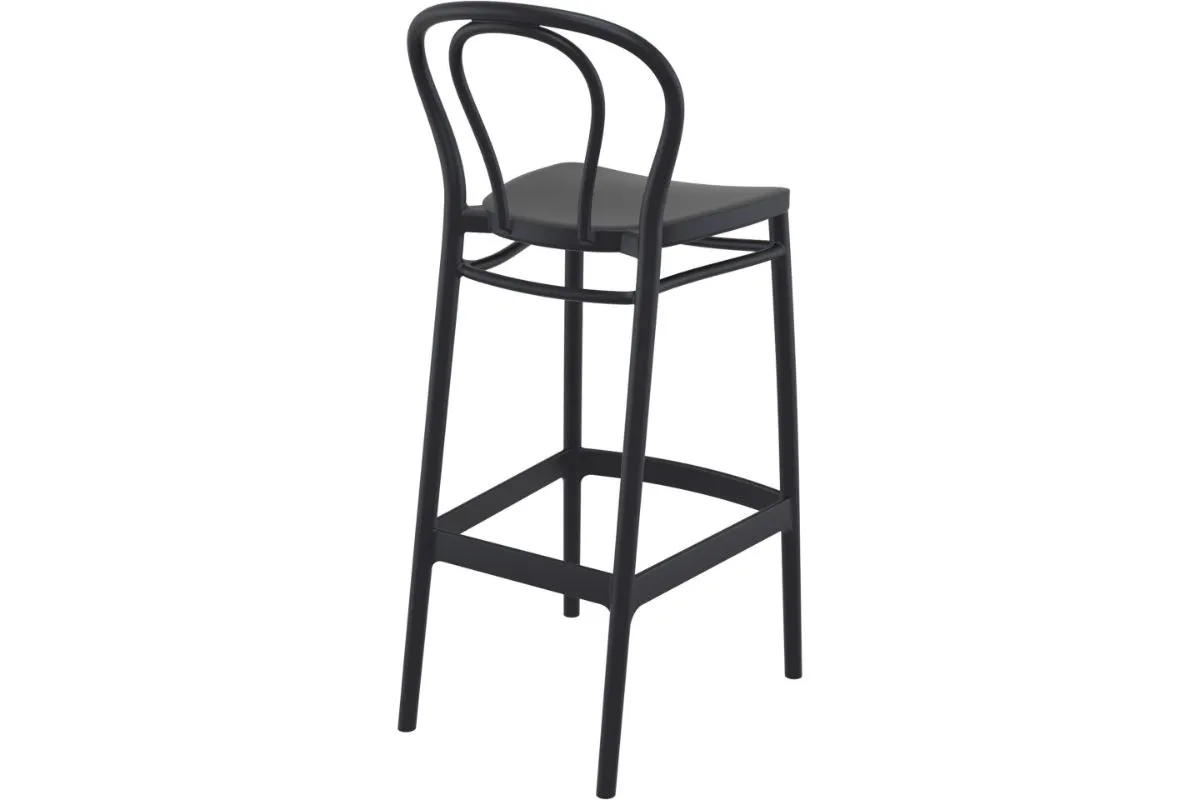 Hospitality Plus Victor Bar Stool - 750mm Seat Height [1060H x 450W]