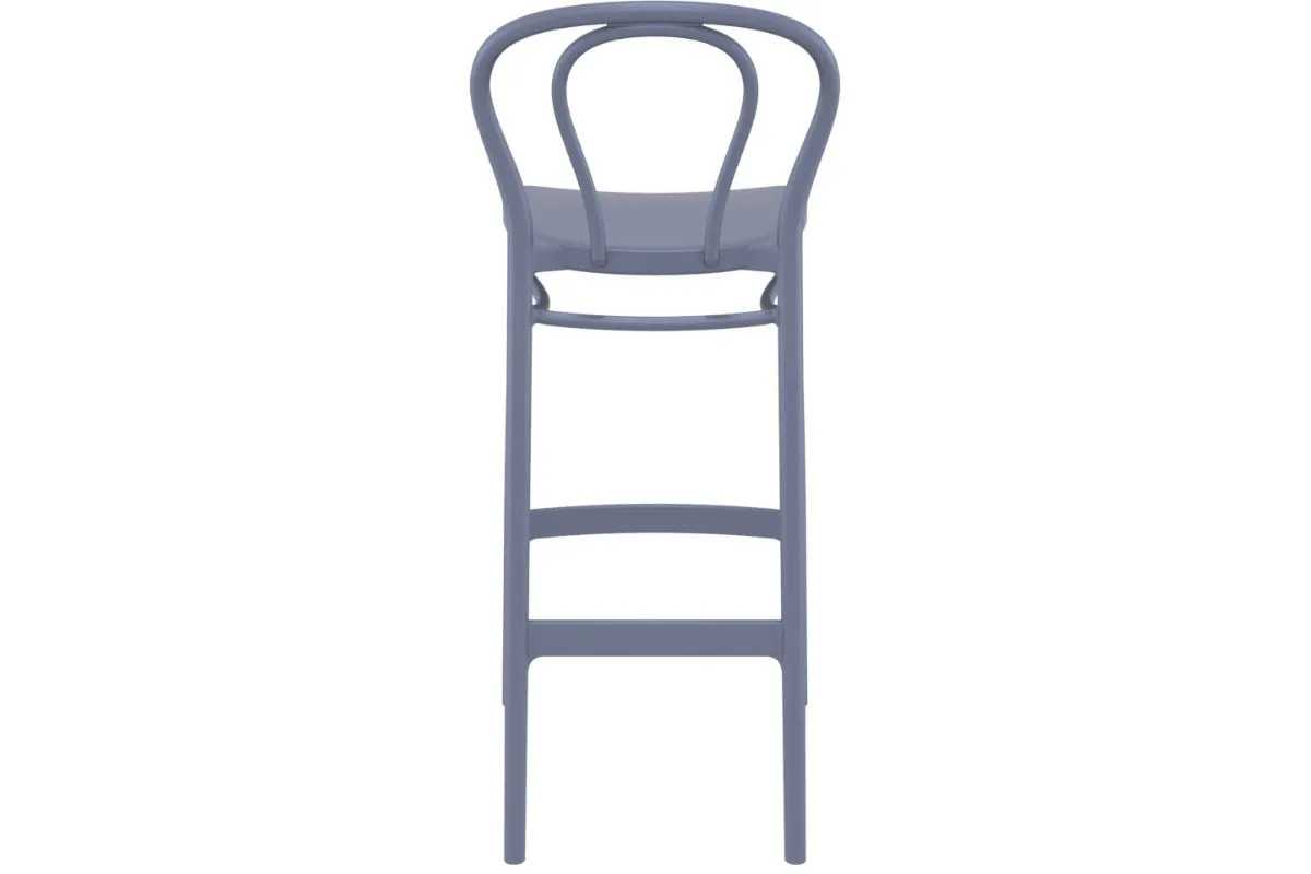 Hospitality Plus Victor Bar Stool - 750mm Seat Height [1060H x 450W]