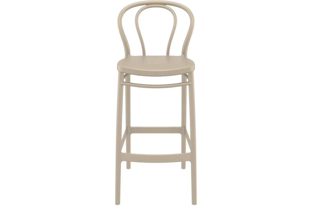 Hospitality Plus Victor Bar Stool - 750mm Seat Height [1060H x 450W]