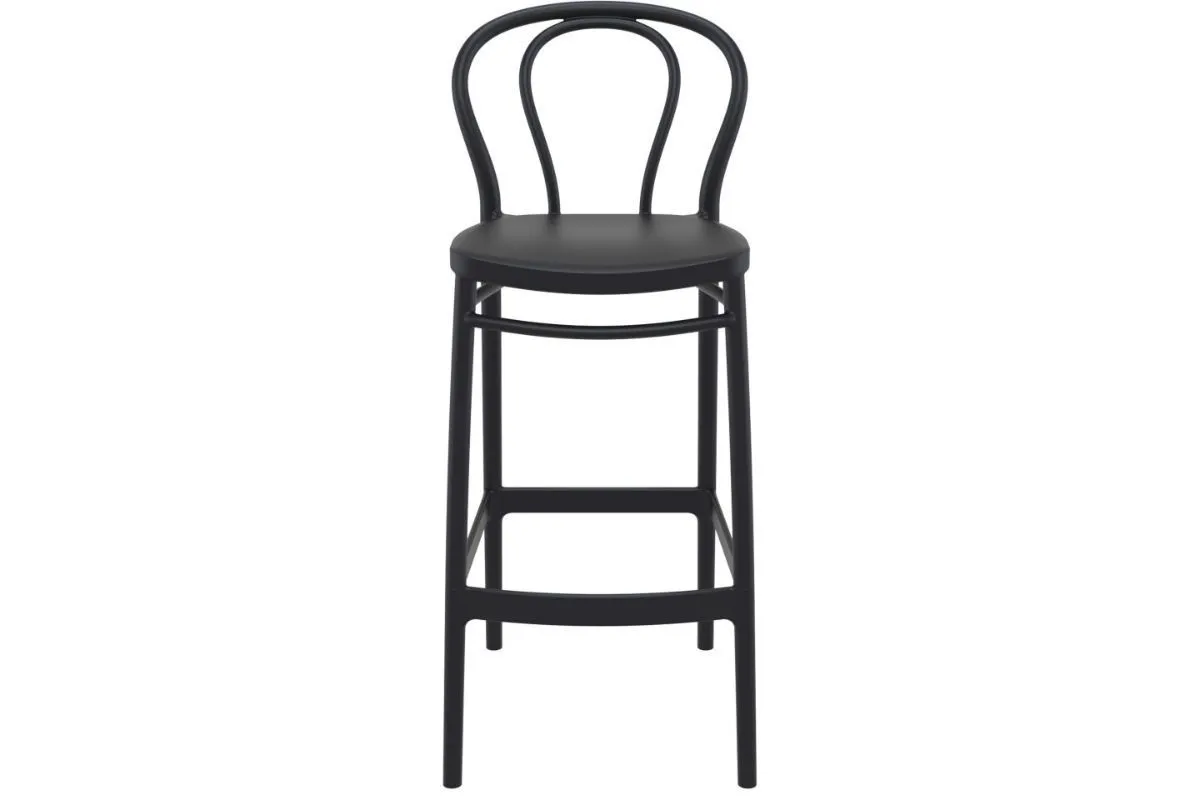 Hospitality Plus Victor Bar Stool - 750mm Seat Height [1060H x 450W]