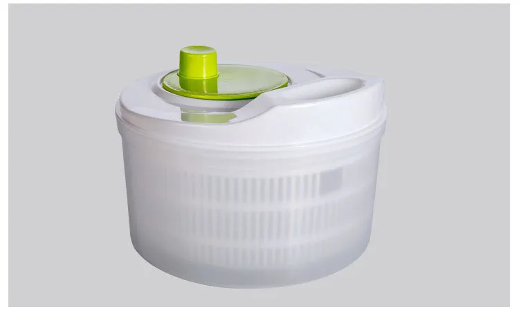 Household Fruit Drain Basket Manual Vegetable Washer Dehydrator