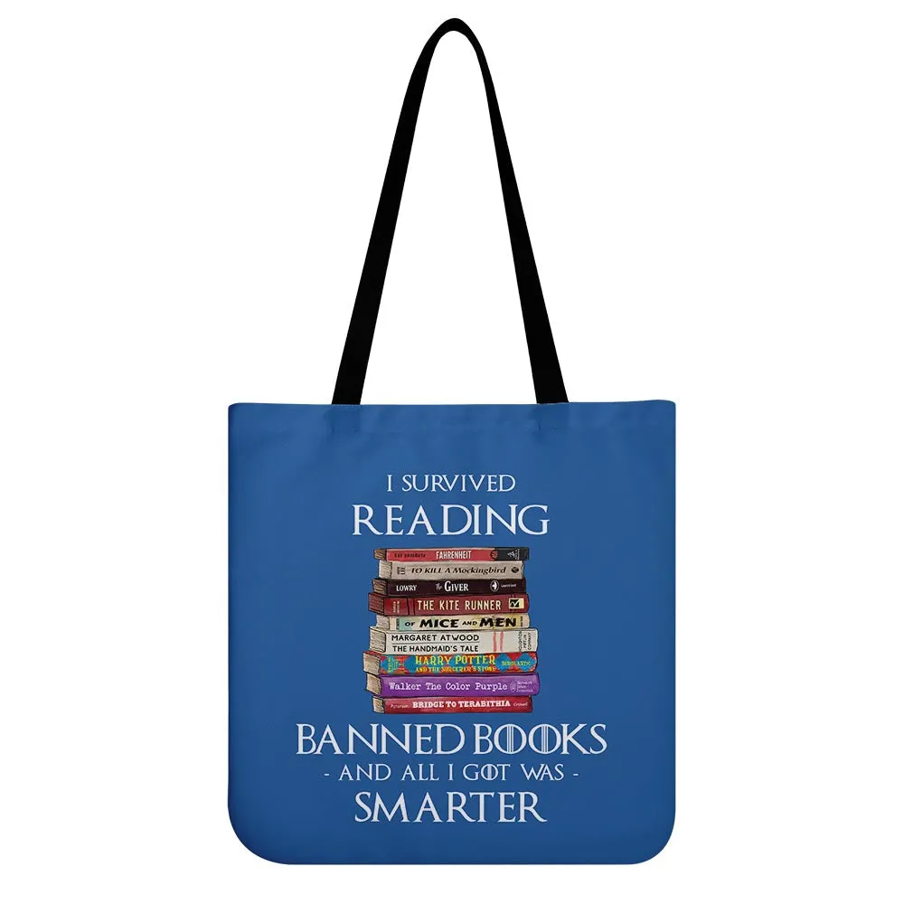 I Survived Reading Banned Books And All I Got Was Smarter Book Lovers Gift TBF194