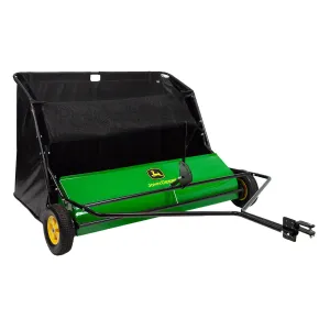 John Deere 54inch Tow-behind Double Helix Brush Lawn Sweeper