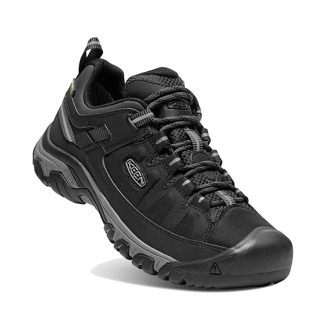 Keen Targhee EXP Waterproof Hiking Shoe - Black / Steel Grey