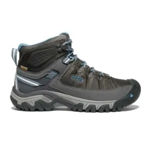 Keen Targhee III Waterproof Mid Hiking Boot (Women) - Magnet/Atlantic Blue