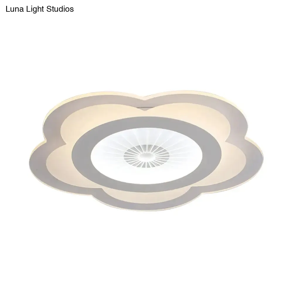 Kids LED Flower Ceiling Light for Study Room - Energy-Efficient and Eye-Caring