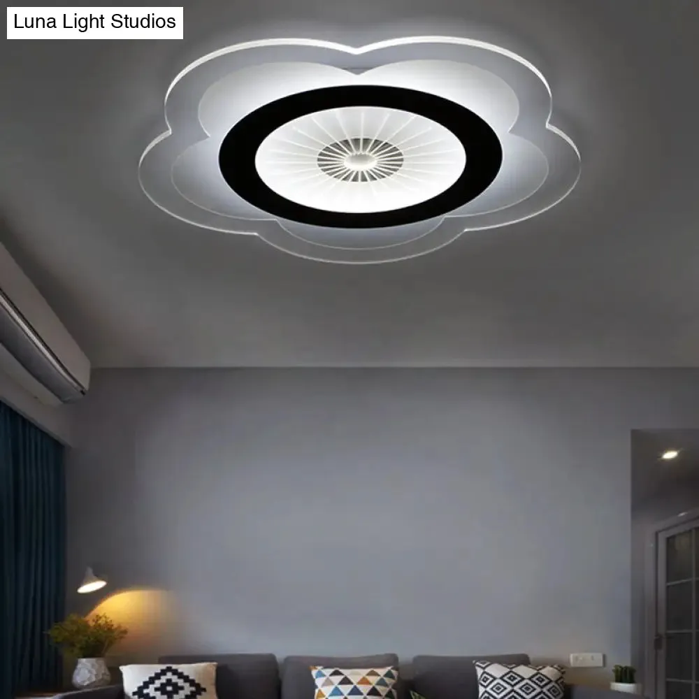 Kids LED Flower Ceiling Light for Study Room - Energy-Efficient and Eye-Caring