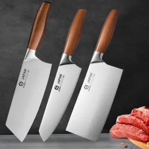 Kitchen Knives Set Stainless Steel Meat Chopping Cleaver