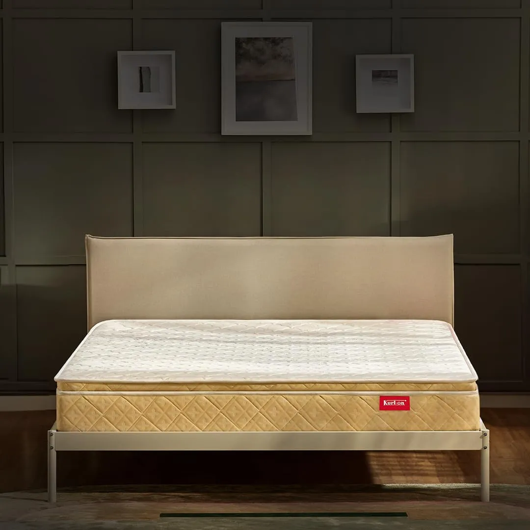 Kurl-On Mattress | Supernova |8-Inch Mattress King Bed, High Density Foam   Pocket Spring Mattress (78x72x8 Inches, Medium Soft) | Sturdy Heavy Duty Foam| 5 Years Warranty.